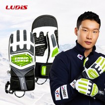 [루디스] 이상호 에디션 알파인 스노보드용 가죽 벙어리장갑 LGM4091 [정가:140 0, 색상:LGM4091-WT / 사이즈:L