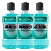 리스테린 티쓰 앤드 검 디펜스 (750ml x3입), 1개