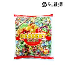 동아제과 디저트종합캔디 2kg 대용량 벌크포장 업소용, 단품