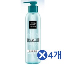 미쟝센 헤어젤 하드 250mlx4개 머리고정 머리스타일링 젤/헤어고정/머리카락고정/젤형왁스/헤어왁스/헤어무스/헤어스타일링/머리스타일링/머리무스/헤어젤, 단일 수량