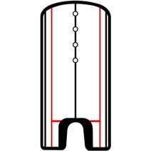 스윙트레이너 골프그립교정기 1 pc 골프 훈련 보조 스윙 스트레이트 연습 거울 정렬, 사진 색상