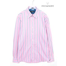 빈티지/ 라일앤스콧 남방/남성L/셔츠/스트라이프/4041b2