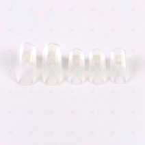 네일 실기시험 연습 인조손 실습 모형손 투명팁100P