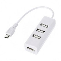 라스베리 파이 ODROID 바나나 제로 오렌지 액세서리에 대 한 4 포트 OTG 허브 USB 허브에 마이크로 홈 Pi 케이블 여행 데이터 I0L1, [01] as shown