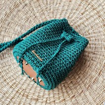 [라미니팅] 코바늘DIY 투웨이 미니 복조리백 패키지, 10, 1개