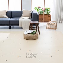 포포 PVC 층간소음 롤매트 14mm, 퍼피베이지