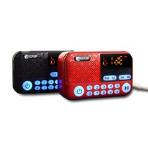 ATX-20 효도라디오 트로트 등산용 낚시 휴대용 소형 미니 어르신 MP3, ATX-20블랙+도전 1101곡 모음집