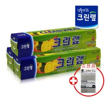 크린랩 위생랩 비닐랩 30cm x 50m 3P (증정)은사수세미 1입, 3입