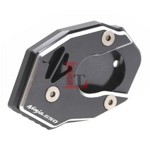 가와사키 닌자650 Z650 튜닝 사이드 스탠드 확장 패드 클립 커스텀 파츠, 티타늄-NINJA650개