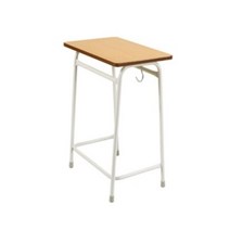 학교 학원 눈 편한 내츄럴 컬러 입식 기본 공부 책상 초등학교 유치원 교구, (YWBHS) 입식일반책상(우레탄상판)