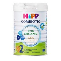 힙 유기농 콤비오틱 분유 2단계, 800g, 2개