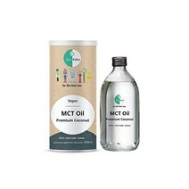 고케토 MCT 오일 500ml 60% 카프릴산 C8 40% C10 코코넛 팜 100% 무료 방탄 커피와 케토