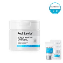리얼베리어 인텐스 모이스처 토너 패드 (100매)+랜덤(크림10ml+3매)