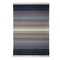 북유럽 카테하 Kateha Tofta Wave 매트 카페트 러그 80x250 cm 블루