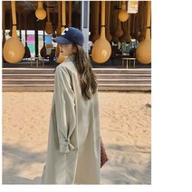 하프반코트 CHIC 트렌치 여성 봄가을 하프기장 2022 한 체크식이다 고퀄리티 디자인감각 작은 키 4982251299