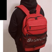 저렴한 슈프림 책가방 여행 가방 일반용 백팩 학생용 기본 출근 30대 직장 가방