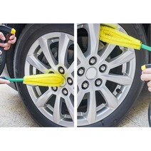 자동차 휠 세척 솔 손세차 브러쉬 버스 타이어보호코팅 중형차 남친선물 RV