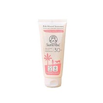 Suntribe 유기농 선크림 전신 및 얼굴용 SPF 30 방수 100% 아연 암초 친화 7가지 성분(50ml 또는 100ml)