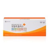 종근당건강 데일리플러스 종합 멀티비타민 무기질 미네랄 1개월(30포), 1개