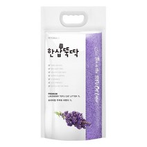 한삽뚝딱 프리미엄 두부모래 라벤더향 4.9kg 7L 고양이 모래, 02 두부모래 라벤더향 4.9kg 3개