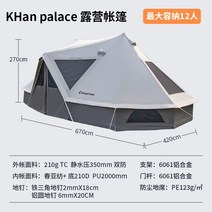 몽골텐트 캐노피천막 대형 Kingcamp 야외 캠핑 공간 유르트 고급 호텔 스타일 캠핑 코튼, 고급 호텔 스타일 캠핑 텐트