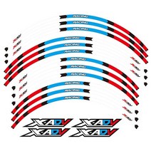 MSR 혼다 XADV 휠스티커 블루
