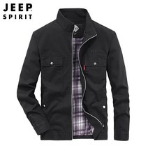 JEEP SPIRIT 지프 남성용 코트 봄 가을 순면루즈핏 하이넥 카고재킷 23MA783JC7205+사은품
