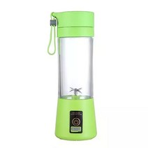 핸드 블렌더 6 블레이드 과일 과즙 짜는기구 헬드 스무디 메이커 교반 usb 충전식 미니 푸드 프로세서 주스 컵 가정용 믹서 210, 초록, 협력사