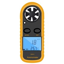 풍향계 풍속계 풍량계 풍향풍속계 풍속측정기 -10 45℃ 미니 디지털 서핑 온도계 배터리 측정 장치, 배터리로