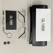 안경사가 직접 만든 티타늄 블루라이트차단안경 맞춤 근적외선차단 GL1988, 52일반코받침, 블루라이트차단, 로즈골드