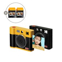 코닥 미니샷3 ERA MS300+카트리지 68매 번들 휴대용 폴라로이드 즉석카메라 사진인화 필름카메라 레트로카메라 포토프린터 스냅사진 사진인화기 필름인화 포토카드 카메라추천, 코닥 미니샷3 ERA (블랙)+카트리지 68매 번들