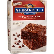 Ghirardelli Triple Chocolate Brownie 기라델리 트리플 초콜릿 브라우니 믹스 6개입 3.4kg