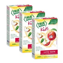 트루시트러스 트루 레몬 에이드 크리스프 사과 드링크 믹스 10개입 미국 True Citrus TRUE LEMON Ade Crisp Apple 3g 3팩 아이스티