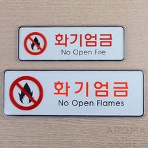 VEDANA 화기엄금사인 위험표시, 소