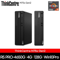 레노버 씽크센터 M75s G2 11JBS00600 R5 PRO-4650G 4GB 128GB Win10Pro 58361