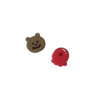 귀여운 케이블 보호캡 4종 단선방지 동물 문어 곰, 주황곰CJ000923