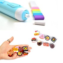 전동지우개 케릭터 당근 마카롱 아이스크림 지우개, 07.디저트지우개_스위트set