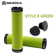 접이식 미니 프레임 자전거 사이클링 잠금식 핸들 그립 MTB 산 고정 기어 BXM 도시 부드러운 미끄럼 방지 강력한 지원 핸들 바 그립, 비티 그린