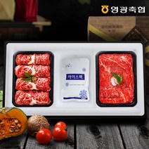 영광축협 한우 선물세트 보리애 실속혼합세트 1호 1.0kg(1등급 이상 등심 장조림)