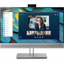 HP 60.452cm FHD 피벗 엘리베이션 스위블 스피커내장 웹캠내장 모니터, EliteDisplay E243m