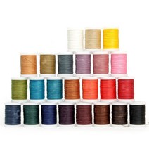 마이레더툴 가죽공예 폴리 왁스 폴리왁스사 24가지 칼라 *개당가격* 칼라선택, 140m, 4호(0.4mm)-다홍13