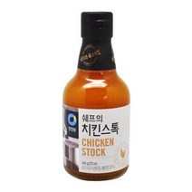 대상 청정원 쉐프의 치킨스톡 340g x 12개, 상세페이지 참조, 상세페이지 참조, 상세페이지 참조