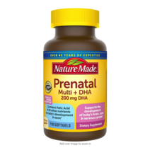 [해외]Nature Made Prenatal Vitamin + DHA Softgel with Folic Acid 110ct, 1개
