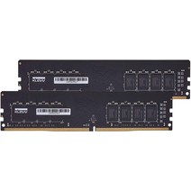 에센코어 크레브 KLEVV 데스크탑 PC용 메모리 DDR4 3200Mhz PC4-25600 16GB x 2장 32GB 키트 288pin SK hynix제 메모리 칩 채용 KD4AGUA8D-32N220D