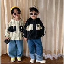 올어바웃주주 아동 와이드 중청 데님팬츠 아동청바지 남아의류 등원룩 초등남아 초등여아
