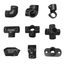 20A 블랙 파이프 27mm 아인스타 무용접 파이프 클램프 파이프 조인트 연결 아시바 클램프, 104, 20A (26.9mm)