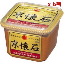 Marukome kaiseki soup stock miso 마루코메 카이세키 스프 스톡 미소 일본된장 650g 6팩