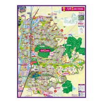동탄2신도시 안내도 소size 코팅형 78cmx110cm 동