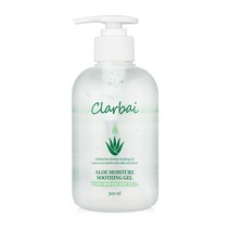 [베스트셀러] 끌레르바이 알로에 모이스춰 수딩젤 300ml, 알로에 수딩젤