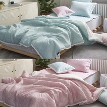 쉬즈홈 애니 인견 여름이불, 블루